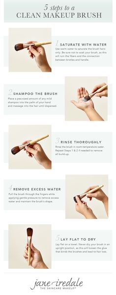 Clean Makeup Brushes, Nyx Lipstick Matte, Simple Everyday Makeup, Special Occasion Makeup, Makeup Artist Kit, Tom Ford Makeup, Skin Natural Remedies, Steps To Success, Jane Iredale