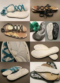 Shoe Maker, Espadrilles Sandals, Look Boho Chic, Shoes Handmade, Flip Flop Shoes, How To Make Shoes