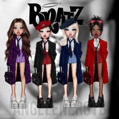 Bratz Live Action, Cool Outfits Aesthetic, Drawn Clothes, Group Stage Outfits, K Pop Stage Outfits, Bratz Outfits, Everskies Avatar, Lily Diary