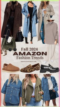 All of the best fall 2024 styles available on Amazon. Fashion trends for fall: shoes, bags, clothes Fall Outfits Amazon Finds, Winter Fashion Outfits Amazon, Fall 2024 Clothing Trends, Amazon Winter Outfits 2024, Fall Outfits Amazon 2024, Womens Fashion Amazon, Amazon Influencer Outfits 2024 Fall, Fall 2024 Fashion Trends Women, Amazon Fall Outfits 2024