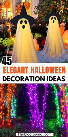 halloween outdoor decorations for front yard Diy Outdoor Halloween Decorations Cheap, Front Yard Halloween Ideas, Cheap Diy Halloween Decorations Outdoor, Easy Diy Halloween Decorations Outdoor, Halloween Front Yard, Cheap Easy Halloween Decorations, Front Yard Halloween Decorations, Halloween Theme Decoration, Halloween Home Decor Ideas