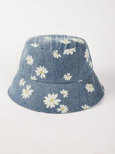 🚚FREE Shipping on orders over $60 ✨ use Code: "Mylook" for Extra Discount at checkout Color: Blue Color: Blue Pattern Type: Floral Season: Spring/Fall Style: Casual Type: Bucket Hat Material: Polyester Composition: 100% Polyester Blue Bucket Hat For The Beach, Adjustable Blue Bucket Hat, Spring Denim Blue Hat, Trendy Light Blue Summer Hat, Blue Bucket Hat For Summer, Casual Light Blue Bucket Hat For The Beach, Casual Light Blue Bucket Hat For Beach, Light Blue Casual Bucket Hat For Beach, Blue Denim Bucket Hat For Summer