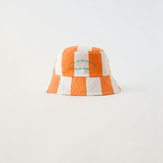 Zara Striped Text Bucket Hat - Size 6-9 Years - Nwt Bucket Hat. Embroidered Text Detail At Front. Striped Print. #Orange #Blue #Striped #White #Text Measurement 21.3” 100% Cotton Final Sale No Returns Happy Shopping Poshers!!! Xo Playful White Bucket Sun Hat, Adjustable White Playful Bucket Hat, White Cotton Bucket Hat One Size, White Bucket Hat For Summer Playtime, Playful White Adjustable Bucket Hat, Fun White Cotton Sun Hat, White Bucket Hat For Playtime, Playful Adjustable White Bucket Hat, White Summer Sun Hat For Playtime