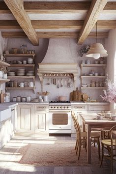 Transform your kitchen with French country style using rustic touches and vintage charm. #FrenchCountry #KitchenInspo #RusticDecor Kitchens French Country, French Countryside Kitchen, Country Kitchen Inspiration, Countryside Kitchen, Country Kitchens, French Country Kitchens, French Country Kitchen, French Countryside, French Country Style