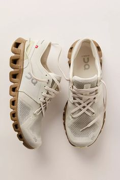 Cloud X 3 Sneakers | Free People Bc Tennis Shoes, Women’s Running Sneakers, Neutral Tennis Shoes Women, On Cloud Outfit, On Cloud Shoes Outfit, Oc Shoes, Cute Shoes Women, Sporty Mom Outfits, Gym Shoes For Women