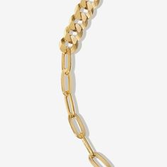 Can't wait to get your hands into this chain bracelet, right? Smythe's statement contrasting multi chain design, with feature encrusted cubic zirconia clasp setting, makes it a go to choice for any wrist party. Incorporating a luxury 14 karat gold plating over a solid sterling silver base, this Adorn Luxe chain bracelet has a beautiful ‘demi-fine’ jewelry finish.