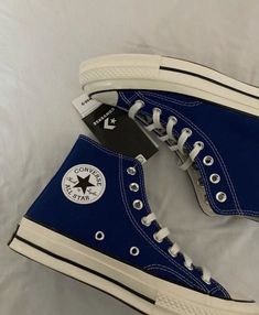 Converse Bleu, Swag Shoes, Pretty Shoes