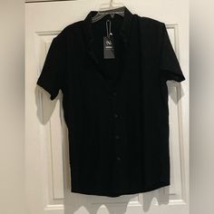 Does Have Stretch Black Button Down Shirt, Black Button, Casual Shirts For Men, Button Down Shirts, Shirt Color, Casual Button Down Shirts, Button Downs, Colorful Shirts, Button Down Shirt