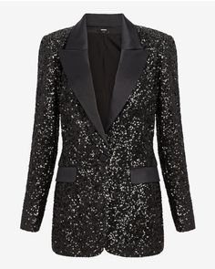 Find Express Black Sequin Bling Peak Lapel Boyfriend Tuxedo Blazer Jacket Satin Trim on eBay in the category Clothing, Shoes & Accessories>Women>Women's Clothing>Suits & Suit Separates. Glamorous Long Sleeve Blazer For Work, Tailored Long Sleeve Glamorous Outerwear, Glamorous Tailored Long Sleeve Outerwear, Glamorous Tailored Blazer For Workwear, Sequined Long Sleeve Suit For Night Out, Long Sleeve Sequined Suits For Night Out, Sequined Long Sleeve Suits For Night Out, Sequin Long Sleeve Suits For Night Out, Tailored Suits For Winter Night Out