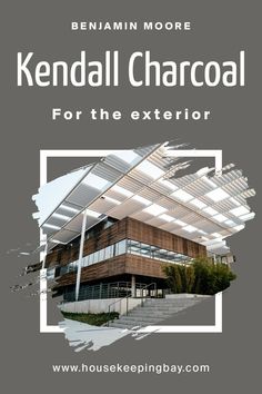 Kendall Charcoal for the Exterior  by Benjamin Moore Benjamin Moore Exterior