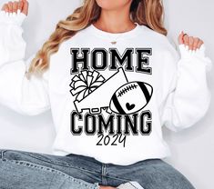 Homecoming Shirt Designs, Hoco Shirt Ideas, Homecoming Shirt Ideas, Football High School, Homecoming Football, Homecoming 2024, Hoco 2024, High School Homecoming, Homecoming Spirit