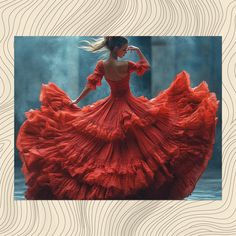 This canvas wall art vividly captures a flamenco dancer in a traditional red dress, showcasing a passionate, cultural performance. The striking red hue embodies both elegance and intensity, epitomizing Spanish art. This piece serves as a vibrant cultural decor, perfect for any space needing an artistic touch, celebrating Spanish traditions. ✅ Hanging hardware included. ✅ Cotton and polyester canvas composite. ✅ Special proprietary coating. ✅ Highest quality images using UL-certified Greenguard Gold inks. ✅ Made from sustainably sourced materials. ✅ Wood from FSC certified renewable forests. 🛒 How to purchase? 1. 🔍💘 Find & tap '➕🛒' for items you love.v 2. 🛒👀 Review items in your cart. 3. 📋➡️ Tap 'Checkout,' fill in shipping & pay info. 4. 💵 Choose payment & confirm. 5. 💌 Check your Spanish Dress, Dancer Dress, Flamenco Dress, Office Hallway, Flamenco Dancing, Spanish Culture, Spanish Art, Flamenco Dancers, Decoration For Living Room