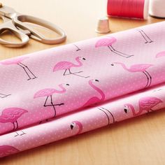 "Buy the Flamingo Fabric By Loops & Threads® at Michaels. com. Cover your kid's toy basket with this fabric sheet by Loops & Threads. Cover your kid's toy basket with this fabric sheet by Loops & Threads. It features adorable flamingoes, sure to brighten your little one's room. Use this fabric to create a cute pencil pouch or a dainty little purse. Details: Pink 18\" x 21\" 100% cotton Precut fabric | Flamingo Fabric By Loops & Threads® in Pink | 18\" x 21\" | Michaels®" Playful Pink Crafts, Pink Fun Craft Supplies For Hobby, Fun Pink Craft Supplies For Hobby, Fun Pink Craft Supplies For Hobbies, Playful Pink Craft Supplies For Gift Making, Playful Pink Craft Supplies, Playful Pink Craft Supplies For Crafting, Pink Fun Craft Supplies, Fun Pink Craft Supplies