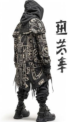 Man Rock Outfit, Cool Outfits For Men Classy, Anarchist Aesthetic Fashion, Afro Futuristic Fashion, Modern Rockstar Outfit Men, Techwear Fashion Men, Futuristic Clothing Men, Cyberpunk Fashion Male, Cool Clothes For Men