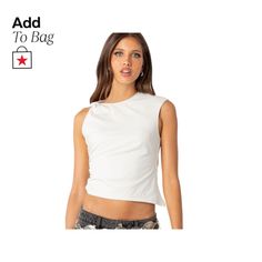 in stock Gathered Top, Pick Up, In Store, Buy Online, Shop Now, Free Shipping, White