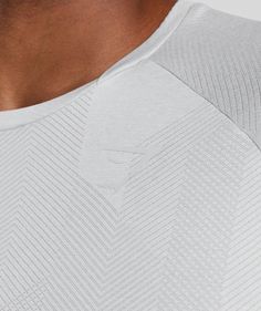 Gymshark Apex T-Shirt - Light Grey/White | Gymshark Read Sign, Next Day, Grey And White, Light Grey, Grey, T Shirt, White