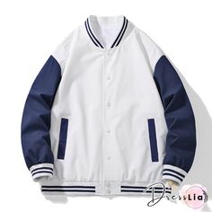 ProductNo SPSC994ESIY  Size Chart： Girls Sportswear, Streetwear Male, Slim Fit Sweater, Winter Fashion Coats, Mens Winter Coat, Men In Uniform, Hooded Shirt, Baseball Jacket, Spring And Autumn