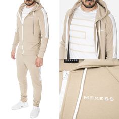 Men's tracksuit set essentials for this summer Mens Tracksuit Set, Slim Fit Men, This Summer, Casual Wear, Online Store, Athletic Jacket