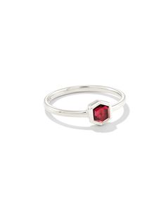 You can’t go wrong with the Davie Sterling Silver Band Ring in Red Garnet. Our signature icon reimagined in a modern, minimalist design made to wear every day. Classic Red Garnet Rings, Silver Garnet Solitaire Ring, Handmade Silver Garnet Rings, Red Garnet Ring Sterling Silver, Mothers Day Rings, Garnet Ring Silver, Rose Stone, Sterling Silver Rings Bands, Silver Jewelry Rings