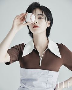 Lee Joo Young, Short Grunge Hair, Korean Short Hair, Estilo Hippy, Elle Korea, Shot Hair Styles, Girl Short Hair, Blonde Color, Grunge Hair