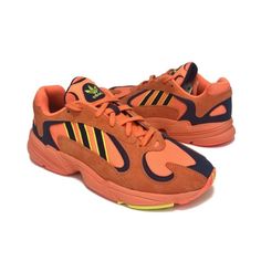 Nwt Adidas Hi-Res Orange Yung-1 Sneakers Features: Reimagining The Late '90s-Era Adidas Falcon Dorf, The Yung 1 Offers An Authentic, Creative Take On Retro Nostalgia. This Version Echoes True '90s Style With A Layered Look. Wide Fit. Lace Closure. Mesh Upper With Nubuck Overlays. Stabilizing Torsion System; Rubber Outsole. Sculpted Lightweight Eva Midsole. Condition: New With Tags. No Box. Men's Size 9, 10.5 Style # B37613 Color: Hi-Res Orange / Shock Yellow 100% Authentic Z-1 Orange Running Shoes With Abzorb Midsole For Streetwear, Orange Sneakers With Air Max Cushioning For Jogging, Orange Air Max Sneakers For Jogging, Orange Air Max Cushioned Sneakers For Jogging, Orange Custom Sneakers With Air Cushioning For Streetwear, Orange High-top Sneakers For Jogging, Orange Sneakers With Air Max Cushioning For Streetwear, Orange Air Max Sneakers For Streetwear, Adidas Sporty Custom Orange Sneakers