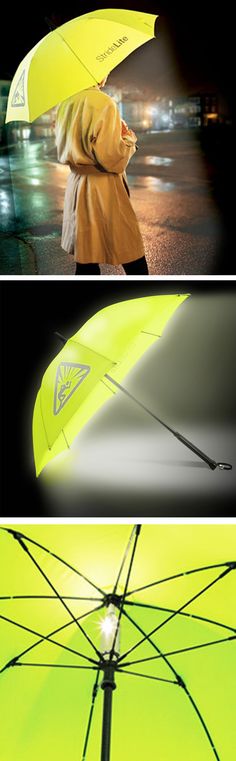 three different images of a woman with an umbrella in the rain and on the street