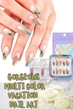 Gorgeous Multi Color Vacation Nail Art: Vacation Nails, Trendy Summer Nails, Fun Spring Nails, Summer Nail Ideas, July 4th Nails Designs, Rainbow Nail Art Designs, Pride Nails Designs, Summer Nail Ideas, Two Color French Tip Nails, Pride Month Nails, Europe Summer Nails, Patriotic Nail Designs, Sun Nails, College Graduation Nails, Subtle Pride Nails, Short Classy Nails, Bi Pride Nails, Europe Summer Nails, Hibiscus Flower Nails, Dominican Nails, Hawaiian Flower Nails, Hawaiian Flower Nails Acrylic, Hibiscus Nail Art, Tropical Nail Designs, Mexican Style Nails, Spring Stiletto Nails, Summer Almond Nails, Hot Summer Nails, Black And White Nails, Square Nails, Black Nail Sets, Black French Nails, Nails, Milky French pedicures, Light pink Nails, Square nails, Funky Nails, Glitter nails. Nails Hibiscus Flower