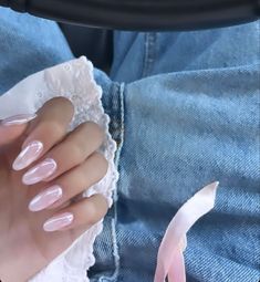 Madison Beer Nails, Pink French, Neutral Nails, Girls Nails