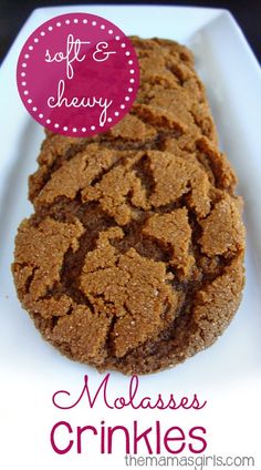 a close up of a cookie on a plate