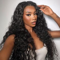 Water Wave Wig, Widow's Peak, Hair Brands, Front Lace Wigs Human Hair, Brazilian Human Hair