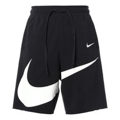 Nike AS Men's Nike Sportswear SWSH KNIT Short Black DJ5373-010 (Shorts/Gift Recommend) Casual Black Shorts With Logo Print, Black Cotton Shorts With Logo Print, Sporty Cotton Shorts With Logo Print, Sporty Logo Print Short Bottoms, Sports Shorts With Logo Print, Sports Bottoms With Logo Print And Short Shape, Sports Logo Print Shorts, Casual Shorts With Logo Print, Sporty Streetwear Shorts With Logo Print