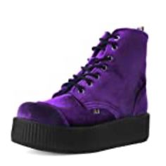 New T.U.K Shoes Purple Velvet Boots In Size 8. Boots Combat Boots Purple Combat Boots Velvet Combat Boots Purple Velvet Combat Boots Purple Boots Velvet Boots Purple Velvet Boots Purple Boots, Boots Combat, Shoes Purple, Velvet Boots, Purple Velvet, New T, Platform Boots, Color Purple, Combat Boots