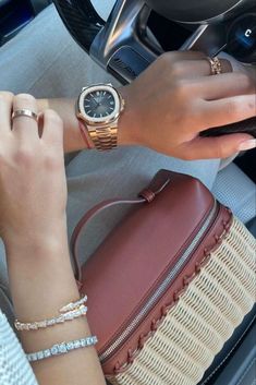 Patek Philippe Nautilus and Loro Piana bag. Message us for more details, styling advice, and orders from our global Personal Shopping team. #patekphilippe #loropiana Loro Piana Bag, Simple Luxury, Tough Girl, Watch Luxury, Patek Philippe Nautilus, Luxury Collection, Fine Watches, Elegant Chic