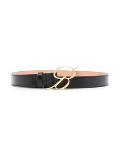 black calf leather logo-buckle detail gold-tone hardware pre-drilled holes adjustable fit pin-buckle fastening Belt Black, Van Cleef Arpels, Dolce & Gabbana, Lady Dior, Black Belt, Lalique, Valentino Garavani, Leather Belt, Calf Leather