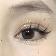 Cute Eye Makeup Korean, Cute Eye Makeup Looks, Makeup Looks Aesthetic, Korean Eyes, Make Up Korean, Makeup Korean, Douyin Makeup, Soft Makeup Looks