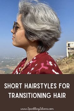 short hairstyles Hair Styles For Gray Hair, Medium Gray Hair, Styles For Gray Hair, Grey Hair Women, Silver Hair Styles, Growing Out Grey Hair, Gray Short Hair, Hairstyles For Gray Hair