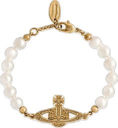 Luxury Pearl Bracelet With Charm, Elegant White Orb-shaped Jewelry, Luxury White Pearl Drop Bracelets, Luxury White Pearl Drop Bracelet, Luxury White Beaded Bracelets, Bas Relief, Gold Light, Swarovski Pearls, Pearl Chain