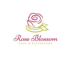 Blossom Logo Design, Blossom Logo, Teacup Flowers, Floral Boutique, Food Shapes, Rose Blossom, Wellness Resort, Water Logo, Tea Company