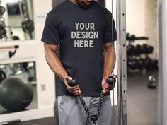 Black Branded T-shirt For Gym, Branded Crew Neck Workout T-shirt, Black Branded Gym Tops, Black Branded Tops For Gym, Black Branded Tops For The Gym, Black Workout T-shirt With Team Name, Black Branded Sports T-shirt, Black Workout Tops With Branding, Black Branded Tops For Workout