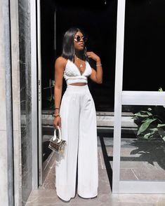 Elegantes Party Outfit, Cruise Fits, All White Outfit, Elegant Outfits, Fits Inspo, Mode Inspo, Looks Chic, Dressy Outfits