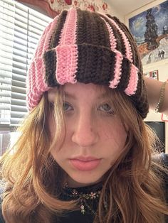 This beanie is handmade, every stitch coming together to create a warm stylish beanie. Pink Beanie Cap, Pink Beanie Cap (one Size), Pink Cozy Beanie One Size, Cozy Pink Beanie One Size, Cute Pink Beanie Hat, Pink Crochet Yarn Hat, Pink Crochet Hat Made Of Yarn, Cute Pink Knitted Hat, Cute Hand Knitted One Size Beanie