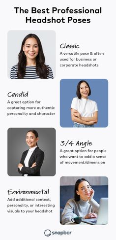 the best professional headshot poses Portfolio Headshot Ideas, Headshot Poses Linkedin, Cv Headshot Women, Linkedin Headshots Women Casual, Resume Headshots Women, Professional Headshots Linkedin, Business Profile Photoshoot, Professional Headshots Hairstyle, Professional Business Portrait