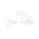 the logo for an italian restaurant, regio sulfoa is shown on a white background