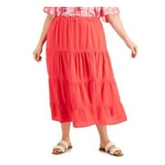 Size Type: Plus Style: Skirt Skirt Style:A-Line Pattern: Solid Details: Tiered Material: 100% Cotton Care Instructions: Hand Wash Sku: 100bbw1dna393c5s91 Mpn: W1dna393 - Please Note: - All Images Are Stock Images. Colors May Vary Slightly Calvin Klein Bottoms With Elastic Waistband For Spring, Calvin Klein Spring Bottoms With Elastic Waistband, Calvin Klein Bottoms With Elastic Waistband, Calvin Klein Skirt For Spring, Jean Midi Skirt, Asymmetrical Midi Skirt, Pink Midi Skirt, Ruched Midi Skirt, Below The Knee Skirt