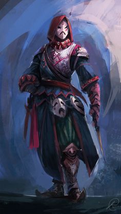 Illustration Fantasy, Heroic Fantasy, Rpg Characters, Fantasy Armor, Story Characters