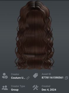 an image of a woman's hair in the app