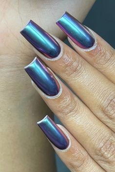 Looking to add some fun and vibrant colors to your nail game? Check out these stunning 32 chrome nail designs! From mesmerizing art to shiny finishes, these trendy styles are sure to make a statement. #nailinspiration #chromenails #nailart