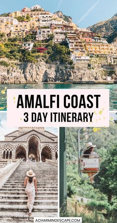 the amalfi coast 3 day itinerary