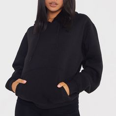 Ultimate Oversized Hoodie Brand New Plain Hooded Sweatshirt Smoke + Pet Free Home Oversized Black Trendy Hoodie, Trendy Black Oversized Hoodie, Basic Black Hoodie Sweatshirt, Basic Black Long Sleeve Hoodie, Black Long Sleeve Basic Hoodie, Oversized Black Hoodie With Ribbed Cuffs, Oversized Black Hoodie For Loungewear, Oversized Black Loungewear Hoodie, Oversized Black Hoodie For Fall