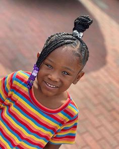 Black Toddler Hairstyles, Girls School Hairstyles, Easy Hairstyles For School, Cute Short Haircuts, Natural Hair Styles Easy, Black Kids Hairstyles, Braids For Kids, Kids Braided Hairstyles